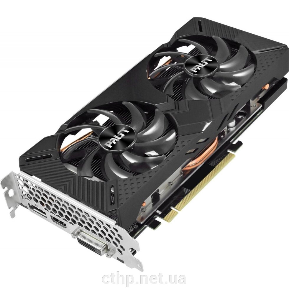 Palit GeForce GTX 1660 SUPER GP OC (NE6166SS18J9-1160A-1) від компанії Cthp - фото 1