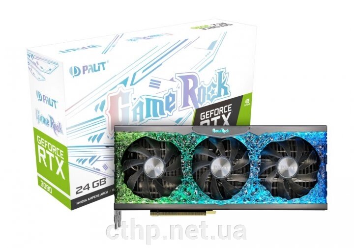 Palit GeForce RTX 3090 GameRock (NED3090T19SB-1021G) від компанії Cthp - фото 1