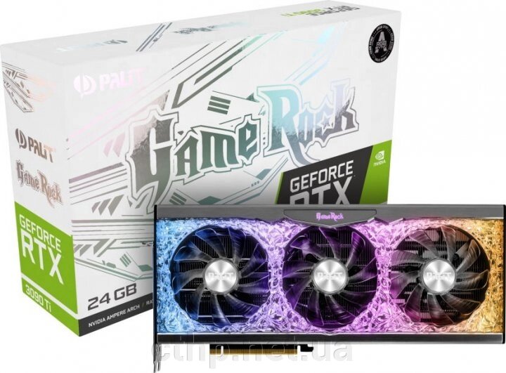 Palit GeForce RTX 3090 Ti GameRock (NED309T019SB-1022G) від компанії Cthp - фото 1