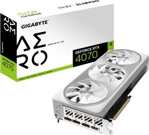 GIGABYTE GeForce RTX 4070 AERO OC V2 12G (GV-N4070AERO OCV2-12GD)