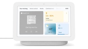Центральний контролер для розумного будинку Google Nest Hub 2nd Generation Chalk (GA01331-US)