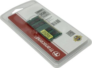 Transcend 2 GB SO-DIMM DDR2 800 MHz (JM800QSU-2G)