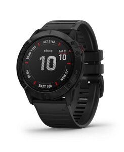 Спортивний годинник Garmin Fenix 6X Pro Black with Black Band (010-02157-01/00)