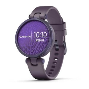 Garmin Lily Sport Edition - Midnight Orchid Bezel with Deep Orchid Case and Silicone Band (010-02384-12/02)