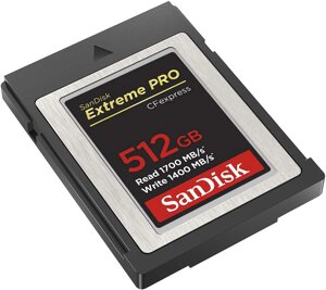 SanDisk 512 GB Extreme Pro CFexpress Type B (SDCFE-512G-GN4IN)