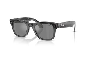 Ray-Ban Meta Wayfarer Transparent Black / Grey mirror (Coperni Limited Edition) ((RW4006S 6650/6G))