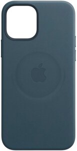 Apple iPhone 12 mini Leather Case with MagSafe - Baltic Blue (MHK83)