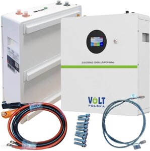 Volt Polska LiFePO4 12,8V 150Ah + BMS (6AKLI15012) ultra-5 26.6V 5kw 200ah