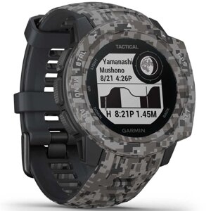 Смарт-годинник Garmin Instinct Tactical Edition Outdoor GPS Watch Camo Graphite (010-02064-C4)