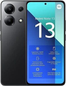 Xiaomi Redmi Note 13 4G 8/128GB Midnight Black