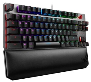 ASUS ROG Strix Scope TKL Deluxe USB MX Cherry Red RGB Ru (90MP00N5-BKRA00)