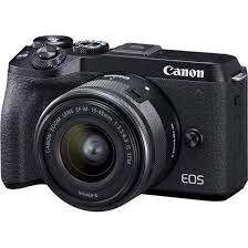 Canon EOS M6 Mark II (15-45mm) Black (3611C012)