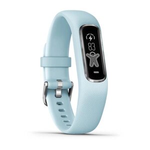 Garmin Vivosmart 4 Azure Blue with Silver Hardware Small/Medium (010-01995-24/14)