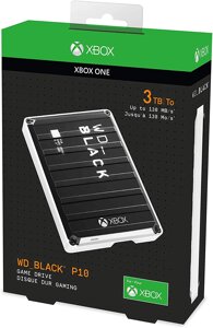 WD Black P10 Game Drive for Xbox One 3 TB (WDBA5G0030BBK-WESN)