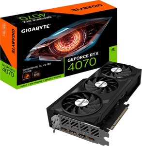 GIGABYTE GeForce RTX 4070 WindForce V2 OC (GV-N4070WF3OCV2-12GD)