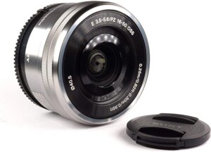 Sony SELP1650 E PZ 16-50mm f/3,5-5,6 OSS Silver