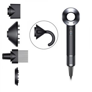 Dyson HD07 Supersonic Black/Nickel