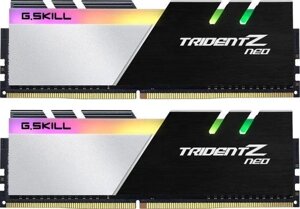 G. Skill 32 GB (2x16GB) DDR4 3600 MHz Trident Z Neo (F4-3600C18D-32GTZN)