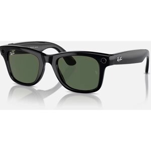 Ray-Ban Смарт-окуляри Meta Wayfarer Shiny Black Frame Green Lenses (RW4006 601/71 50-22)