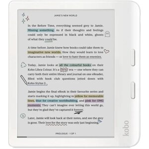 Kobo Libra Colour White (N428-KU-WH-K-CK)