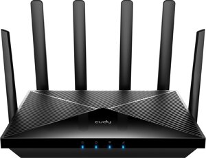 Cudy P5 Wi Fi 6 5G Black (6971690792282)