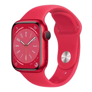 Apple Watch Series 8 GPS 41mm PRODUCT RED Aluminum Case w. PRODUCT RED S. Band (MNP73, MNUG3) Open BOX