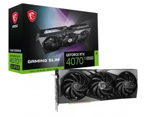 Відеокарта MSI GeForce RTX 4070 Ti SUPER 16G GAMING SLIM