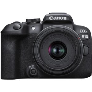 Бездзеркальний фотоапарат Canon EOS R10 kit (RF-S 18-45mm) IS STM (5331C047)