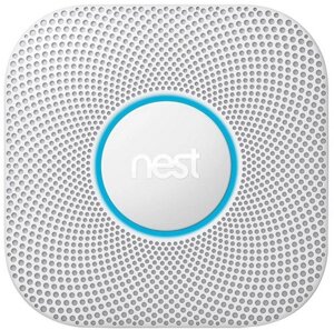 Google Nest Protect Smoke Carbon Monoxide Alarm White (S3000BWES)