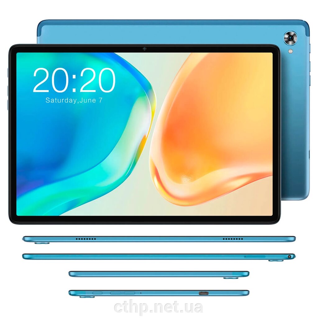 Планшет Teclast M40 Plus 8/128GB Wi-Fi Aqua Blue (TLC005/N5A1/TL-102809) від компанії Cthp - фото 1