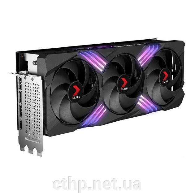 PNY GeForce RTX 4080 16GB XLR8 Gaming VERTO EPIC-X RGB (VCG408016TFXXPB1) від компанії Cthp - фото 1