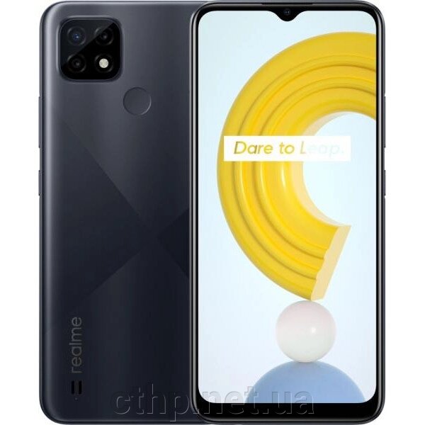 Realme C21 4 / 64GB Cross Black від компанії Cthp - фото 1