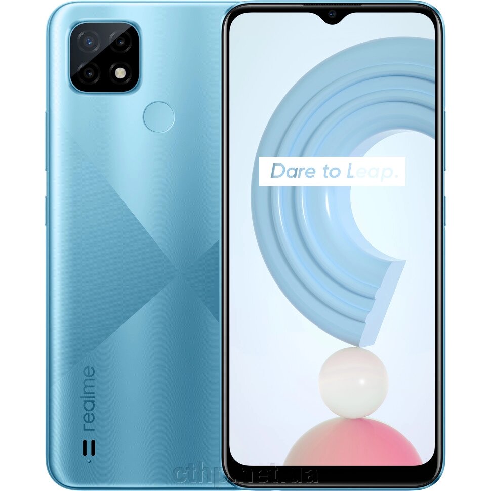 Realme C21 4 / 64GB Cross Blue від компанії Cthp - фото 1