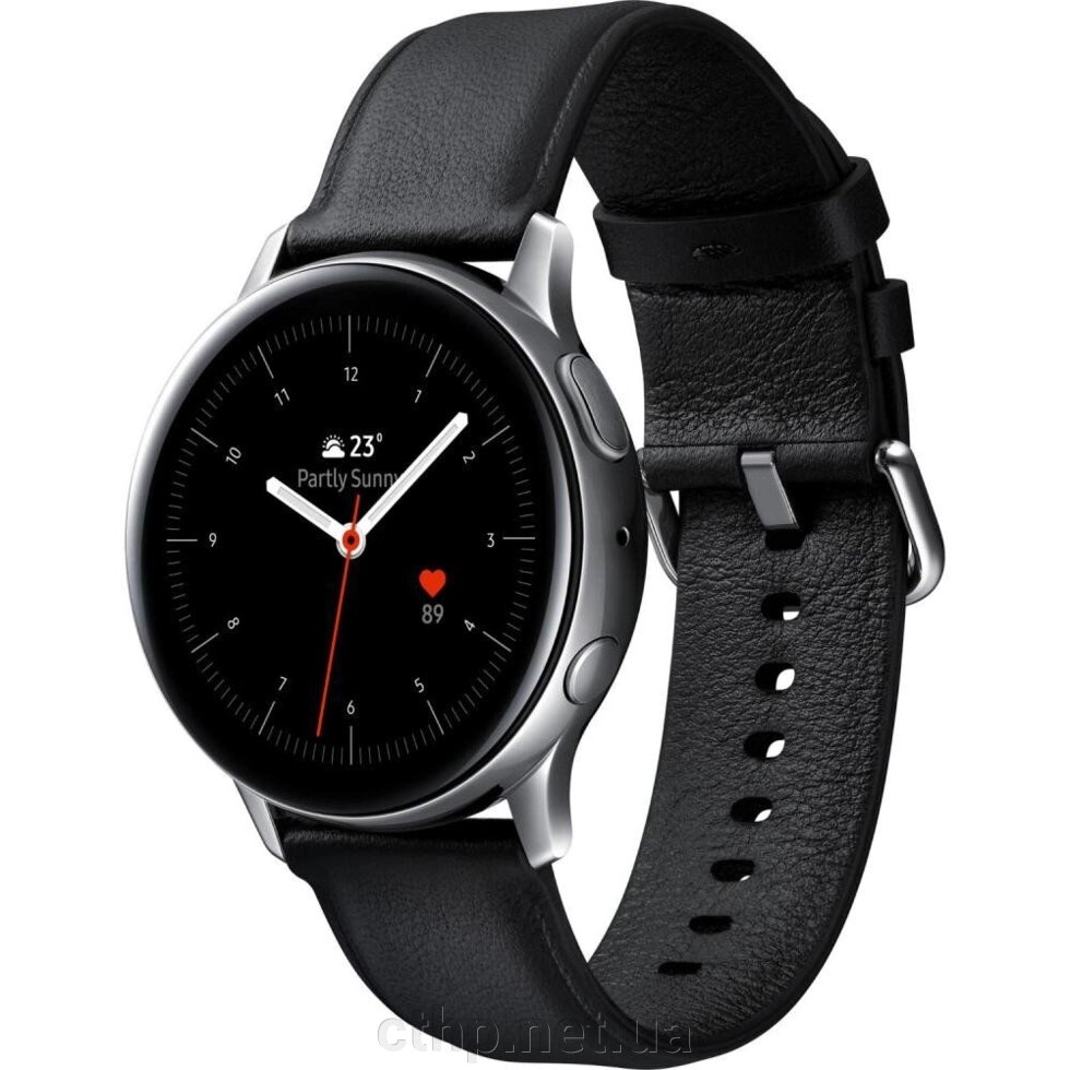 Samsung Galaxy Watch Active 2 44mm Silver Stainless steel (SM-R820NSSA) від компанії Cthp - фото 1