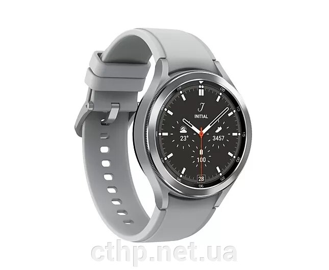 Samsung Galaxy Watch4 Classic 46mm LTE Silver (SM-R895FZSA) від компанії Cthp - фото 1