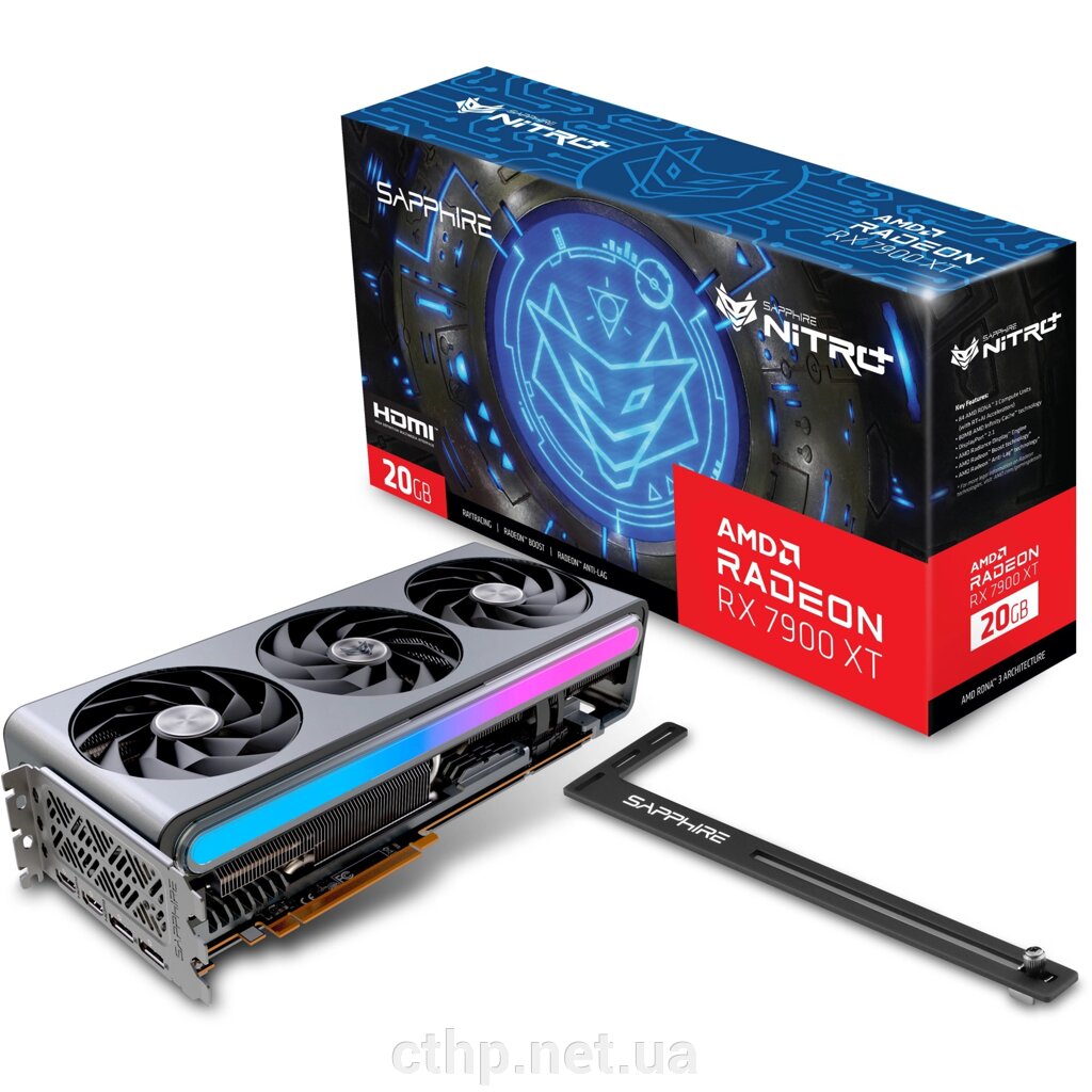 Sapphire Radeon RX 7900 XT Vapor-X 20GB NITRO+ (11323-01) від компанії Cthp - фото 1