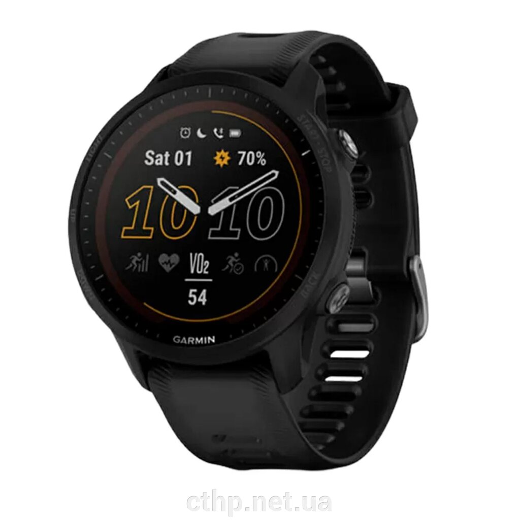 Смарт-годинник Garmin Forerunner 955 Black (010-02638-10/30/J0) від компанії Cthp - фото 1