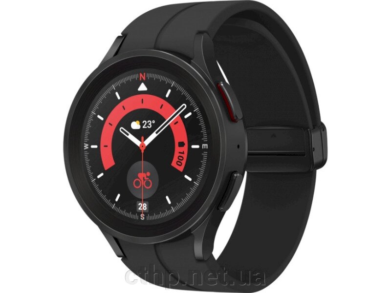 Смарт-годинник Samsung Galaxy Watch5 Pro 45mm Black Titanium (SM-R920NZKA) від компанії Cthp - фото 1