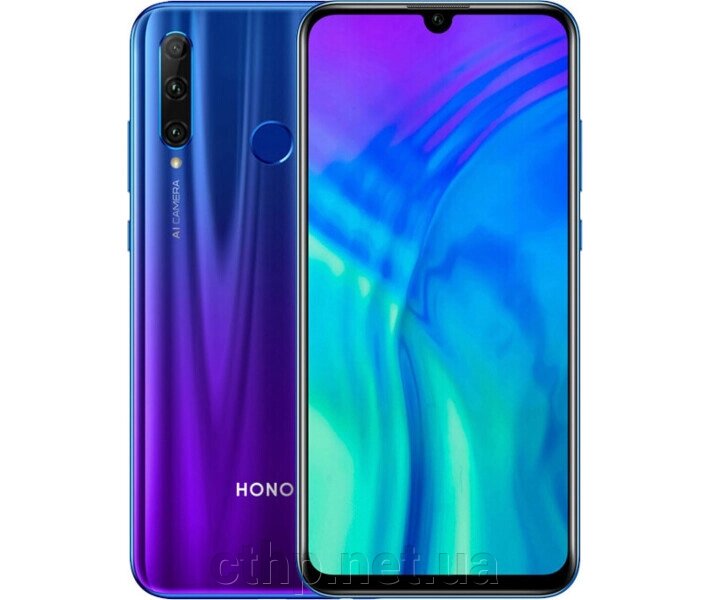 Смартфон Honor 20i 6/64GB Gradient Blue від компанії Cthp - фото 1