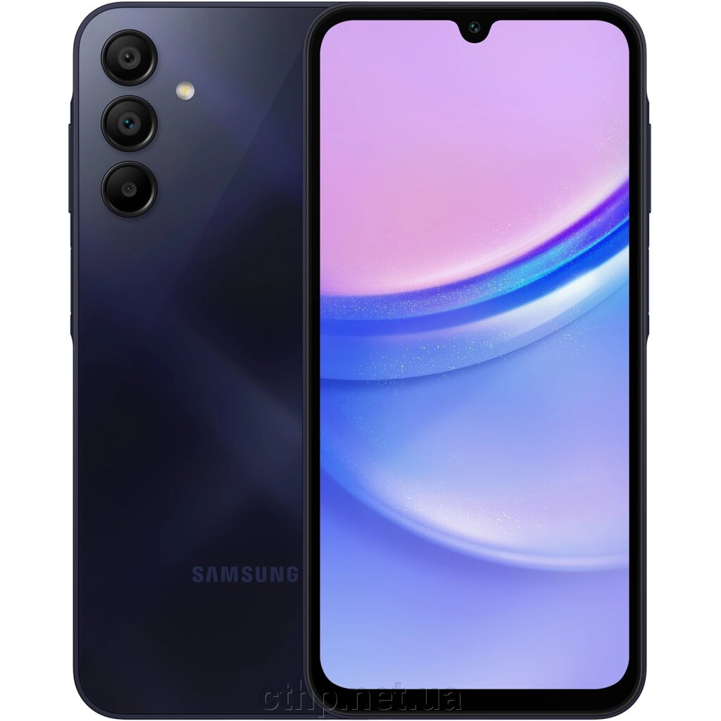 Смартфон Samsung Galaxy A15 SM-A155F 6/128GB Black від компанії Cthp - фото 1