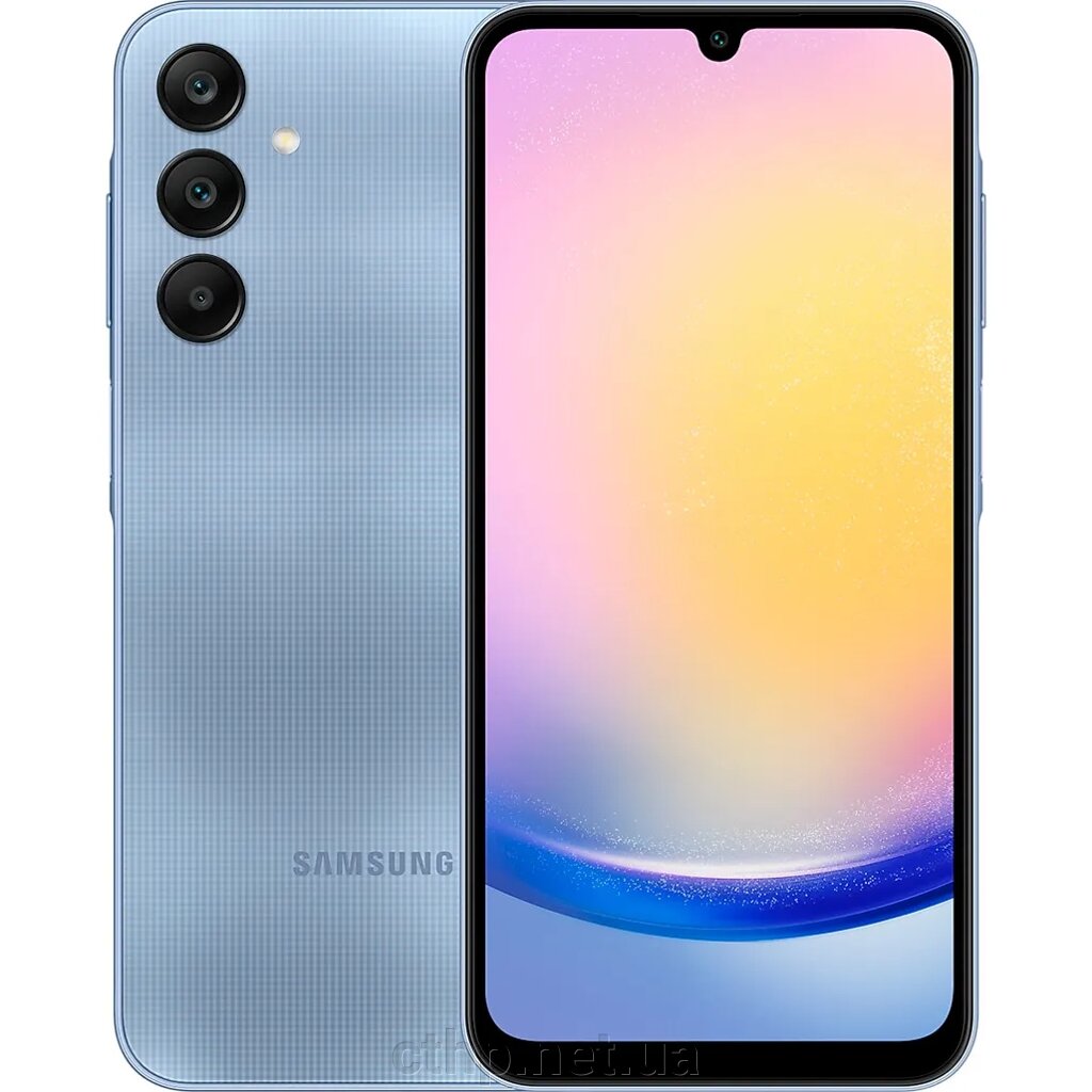 Смартфон Samsung Galaxy A25 5G SM-A256E 8/256GB Blue від компанії Cthp - фото 1