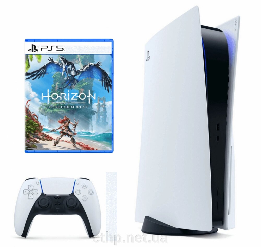 Sony PlayStation 5 Digital Edition Horizon Forbidden West Bundle від компанії Cthp - фото 1