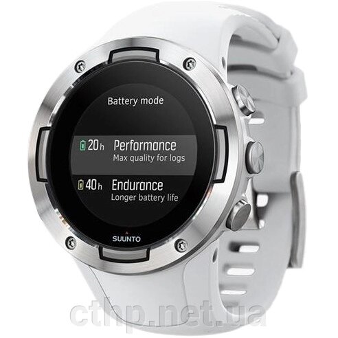 Спортивні годинники Suunto 5 G1 White / Black (SS050446000) від компанії Cthp - фото 1