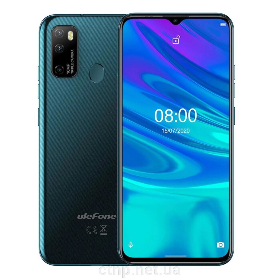 Ulefone Note 9P 4 / 64GB Midnight Green від компанії Cthp - фото 1