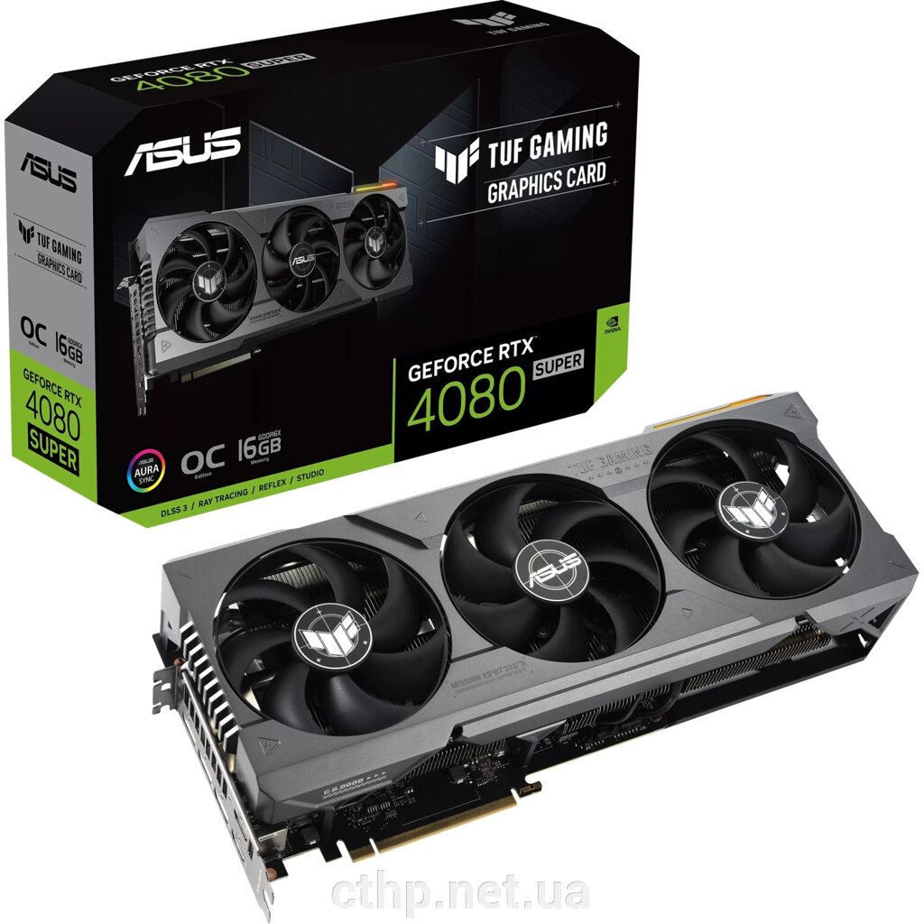 Відеокарта ASUS TUF-RTX4080S-O16G-GAMING від компанії Cthp - фото 1