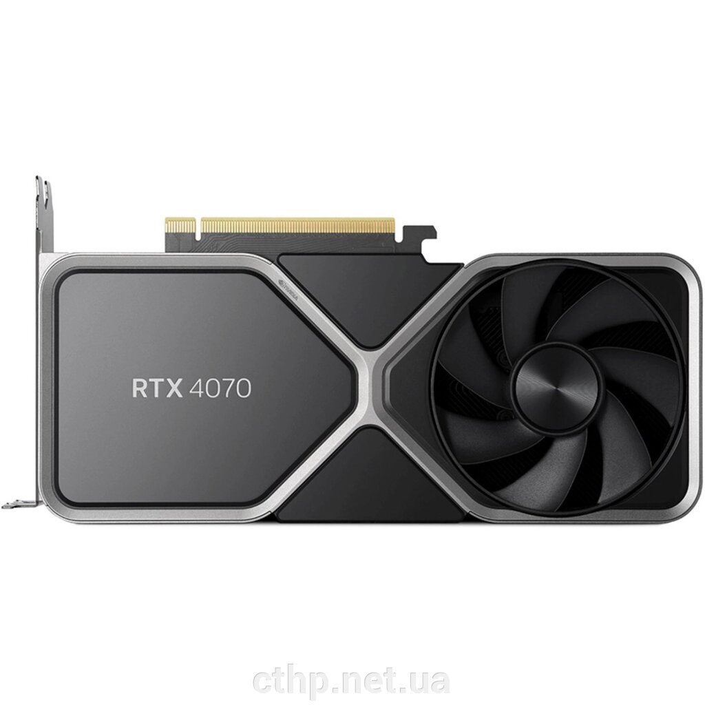 Відеокарта NVIDIA GeForce RTX 4070 12 GB Founders Edition (900-1G141-2544-000) від компанії Cthp - фото 1