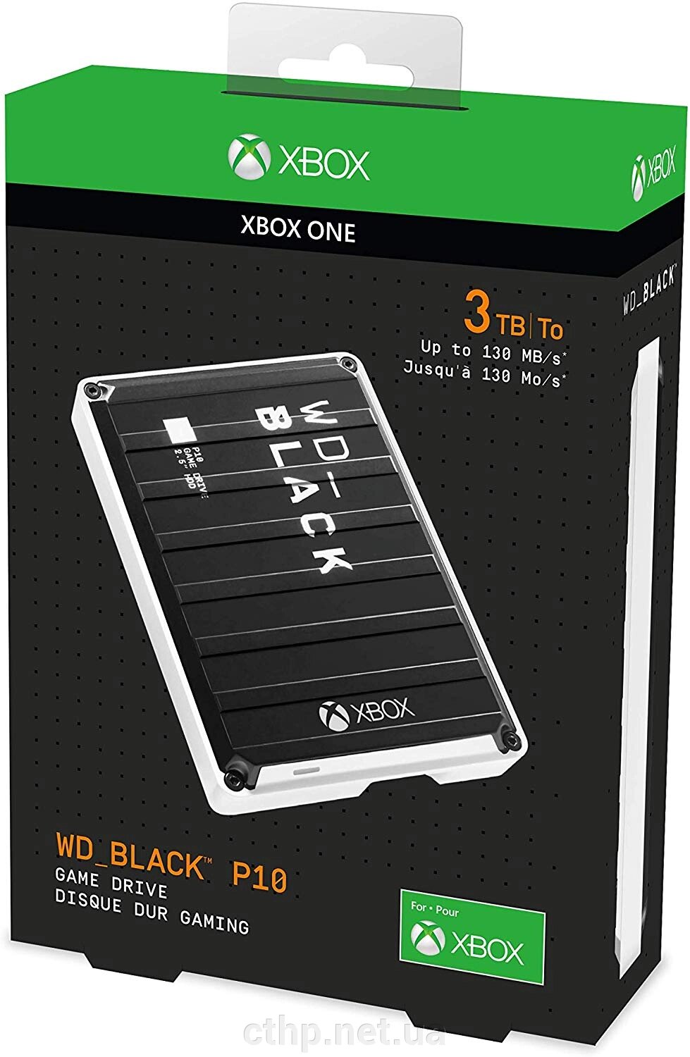 WD Black P10 Game Drive for Xbox One 3 TB (WDBA5G0030BBK-WESN) від компанії Cthp - фото 1