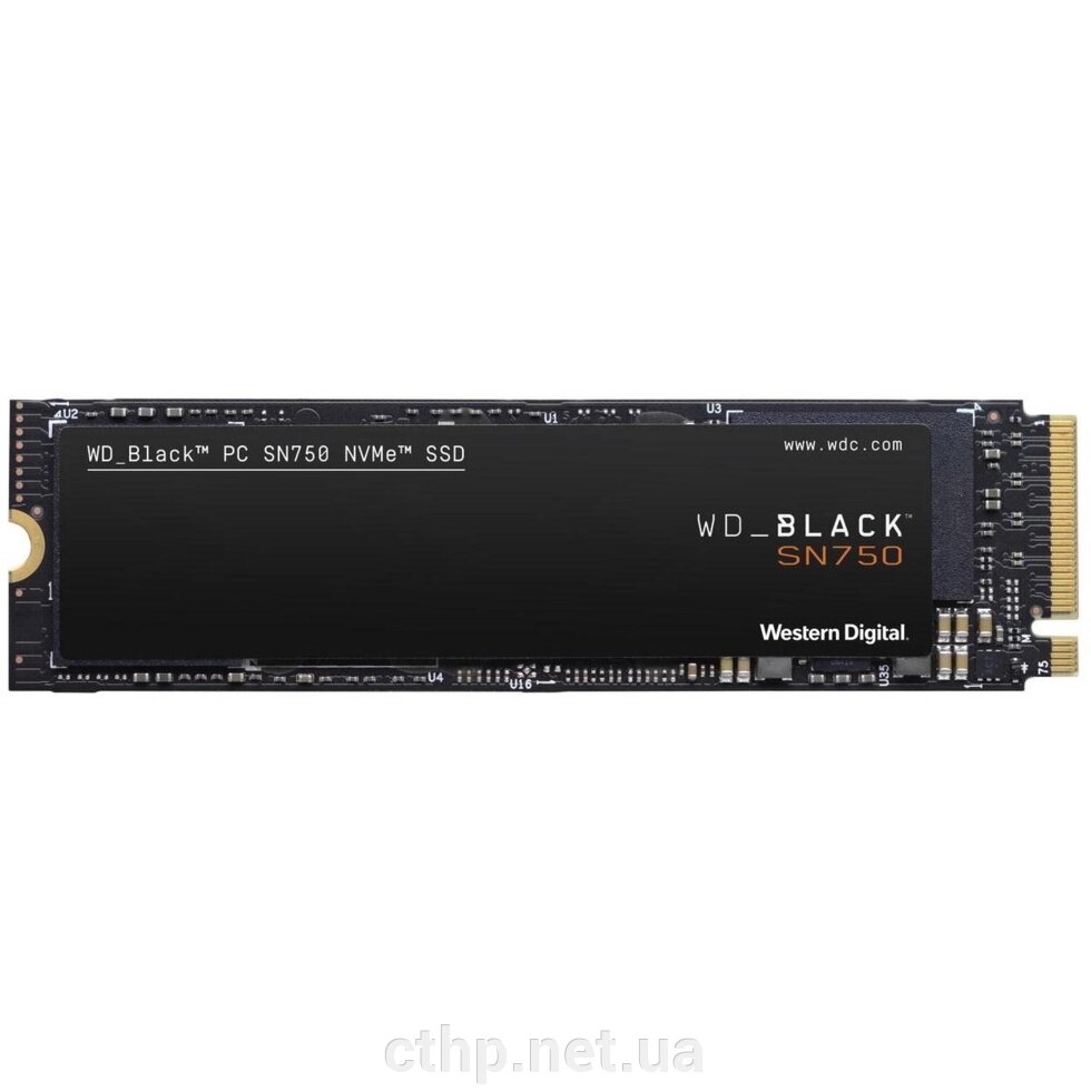 WD Black SN750 NVME SSD 1 TB (WDS100T3X0C) від компанії Cthp - фото 1
