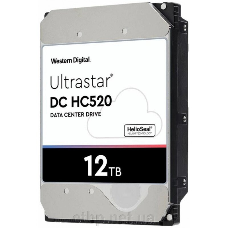 WD Ultrastar DC HC520 12 TB (HUH721212ALN600 / 0F30141) від компанії Cthp - фото 1