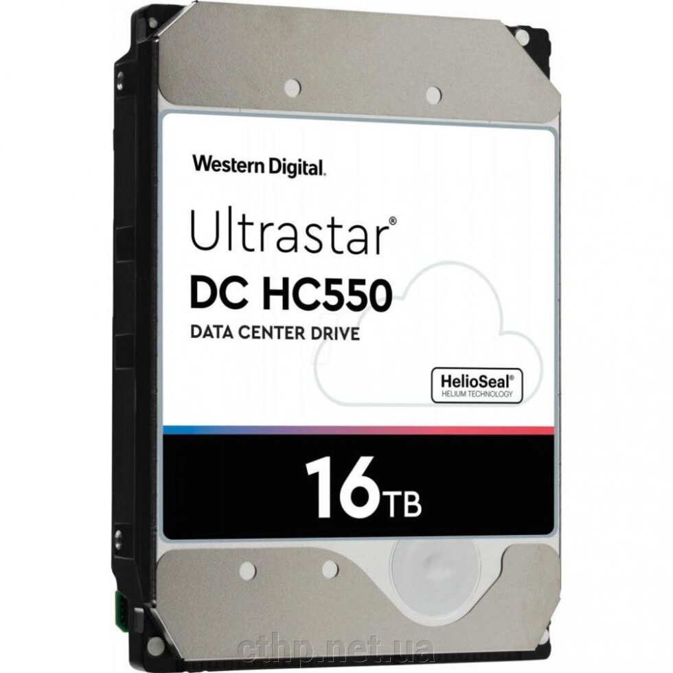 WD Ultrastar DC HC550 16 TB (WUH721816ALE6L4/0F38462) від компанії Cthp - фото 1